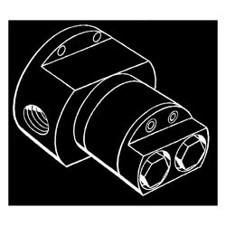 Hansgrohe AXOR Grundset Starck für Duschsäule, G 1/2", 45-73mm... HANSGROHE-10902180 4011097306414 (Abb. 1)