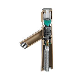 hansgrohe Talis Select S Waschtischmischer 100mm 5l/min ohne Garnitur, Chrom... HANSGROHE-72043000 4011097770192 (Abb. 1)