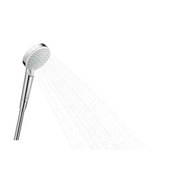hansgrohe Crometta Handbrause 100mm Vario 13,8l/min, Weiß/Chrom... HANSGROHE-26330400 4011097780689 (Abb. 1)