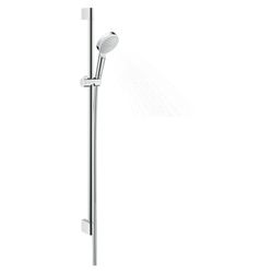 hansgrohe Crometta Brauseset 100mm 1jet EcoSmart mit Brausestange 900mm 6,7l/min We... HANSGROHE-26539400 4011097791982 (Abb. 1)