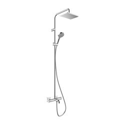 hansgrohe Showerpipe 230 1jet Vernis Shape chrom mit Wannenthermostat... HANSGROHE-26284000 4059625328958 (Abb. 1)