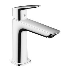 hansgrohe Waschtischmischer 110 Fine Logis mit Push-Open Ablaufgarnitur chrom... HANSGROHE-71252000 4059625356180 (Abb. 1)