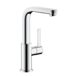 hansgrohe Waschtischmischer Metris S Schwenkauslauf chrom mit Zugstange... HANSGROHE-31159000 4011097677903 (Abb. 1)