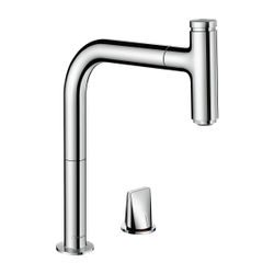 hansgrohe 2-Loch Spühltischmischer 200 Metris Select M71 Ausziehauslauf 1jet sBox c... HANSGROHE-73804000 4059625017555 (Abb. 1)