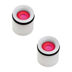 Hansgrohe Rückflussverhinderer NV15-pr x15 DN15 druckbeständig bis 2 MPa, Weiß/Rot,... HANSGROHE-93136000 4059625024201 (Abb. 1)