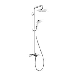 hansgrohe Showerpipe Croma Select E 180 Wanne weiß/chrom... HANSGROHE-27352400 4011097769028 (Abb. 1)