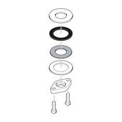 Hansgrohe Schaftbefestigung komplett, 94702000... HANSGROHE-94702000 4011097460772 (Abb. 1)