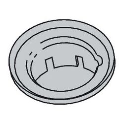 Hansgrohe Schlauchfutter 3-Loch Wannenarmatur, 97746000... HANSGROHE-97746000 4011097556345 (Abb. 1)