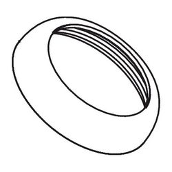 Hansgrohe Rosette Auslauf, Chrom, 94119000... HANSGROHE-94119000 4011097461960 (Abb. 1)