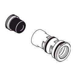 Hansgrohe AXOR Adapterbuchsen-Set, Schalldämpfer, 97254000... HANSGROHE-97254000 4011097604718 (Abb. 1)