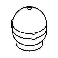Hansgrohe AXOR Griff für Uno Warmwasserseite, Gelb, 13292480... HANSGROHE-13292480 4011097174310 (Abb. 1)