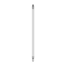 Hansgrohe Anschlussschlauch 600mm Steck M8x0,75 G 3/8", 95050000... HANSGROHE-95050000 4011097462042 (Abb. 1)
