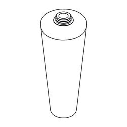 Hansgrohe AXOR Glaseinsatz für Terrano Lotionsspender, 41929000... HANSGROHE-41929000 4011097396361 (Abb. 1)