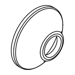 Hansgrohe AXOR Rosette, Durchmesser 70mm, 96346000... HANSGROHE-96346000 4011097590707 (Abb. 1)