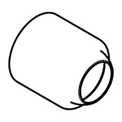 Hansgrohe AXOR Kugelrosette, Chrom, 96348000... HANSGROHE-96348000 4011097460475 (Abb. 1)