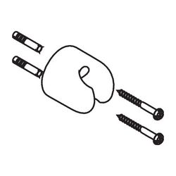 Hansgrohe Pharo Handbrausenhalter B-Paneel, Chrom, 96532000... HANSGROHE-96532000 4011097371559 (Abb. 1)