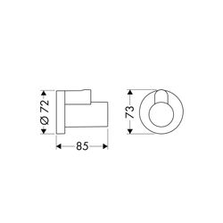 hansgrohe Flowstar Eckventilschuber, Mattschwarz... HANSGROHE-13950670 4059625266137 (Abb. 1)