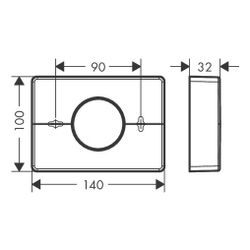 hansgrohe AddStoris Hygienebeutelspender, Chrom... HANSGROHE-41773000 4059625296387 (Abb. 1)