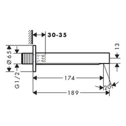 hansgrohe Finoris Wanneneinlauf, Mattschwarz... HANSGROHE-76410670 4059625337714 (Abb. 1)