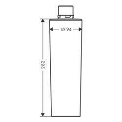 hansgrohe Filter Ionentauscher Pro und Aktivkohle... HANSGROHE-76827000 4059625377710 (Abb. 1)