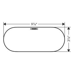 hansgrohe WallStoris Deckel für Ablagekorb, Mattschwarz... HANSGROHE-27925670 4059625352809 (Abb. 1)