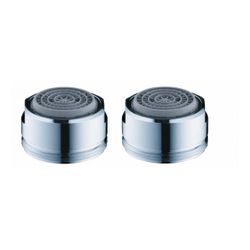 Hansgrohe Luftsprudler Set SoftJet M24 EcoSmartPlus, QuickClean, M24x1, 13682000... HANSGROHE-13682000 4059625603192 (Abb. 1)