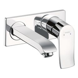 hansgrohe Metris Einhebel-Waschtischmischer Unterputz Chrom mit Auslauf 165mm für W... HANSGROHE-31251000 4011097718590 (Abb. 1)