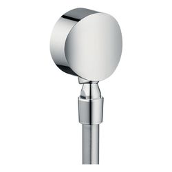 hansgrohe FixFit Wandanschluss S mit Rückflussverhinderer, Kugelgelenk, Chrom... HANSGROHE-27506000 4011097678726 (Abb. 1)