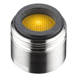 Hansgrohe AXOR Luftsprudler für Steel 2 Waschtischmischer, M18x1, 7l/min, Edelstahl... HANSGROHE-96683800 4011097462615 (Abb. 1)