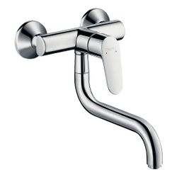 hansgrohe Focus M41 Einhebel-Küchenmischer, Wandmontage Lowspout, 1jet, Chrom... HANSGROHE-31825000 4011097708041 (Abb. 1)