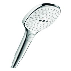 hansgrohe Raindance Select E Handbrause 120mm 3jet 8,5l/min EcoSmart, Weiß/Chrom... HANSGROHE-26521400 4011097706092 (Abb. 1)