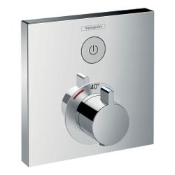 hansgrohe Shower Select Thermostat Unterputz Chrom für 1 Verbraucher... HANSGROHE-15762000 4011097719856 (Abb. 1)