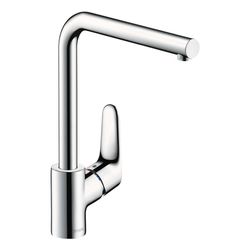 hansgrohe Focus M41 Einhebel-Küchenmischer 280mm 12l/min 1jet, Chrom... HANSGROHE-31817000 4011097718194 (Abb. 1)