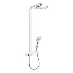 hansgrohe Raindance Select E Showerpipe 300mm 2jet 16l/min Weiß/Chrom mit ShowerTab... HANSGROHE-27126400 4011097716947 (Abb. 1)