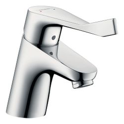 hansgrohe Focus Einhebel-Waschtischmischer 70mm 5l/min ohne Garnitur mit extra lang... HANSGROHE-31914000 4011097757421 (Abb. 1)