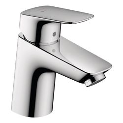hansgrohe Logis Einhebel-Waschtischmischer 70mm 5l/min CoolStart Chrom ohne Garnitu... HANSGROHE-71073000 4011097738680 (Abb. 1)