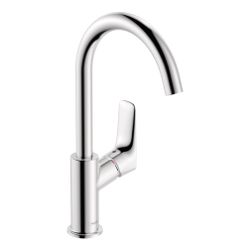 hansgrohe Logis Einhebel-Waschtischmischer 210mm 5l/min Chrom mit Schwenkauslauf un... HANSGROHE-71130000 4011097738482 (Abb. 1)