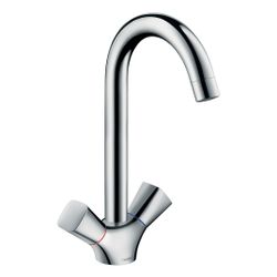 hansgrohe Logis M31 2-Griff Küchenmischer 220mm 1jet, Chrom... HANSGROHE-71280000 4011097741451 (Abb. 1)