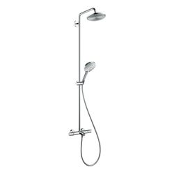 hansgrohe Raindance S Showerpipe 240mm 1jet 20l/min mit Wannenthermostat, Chrom... HANSGROHE-27117000 4011097690124 (Abb. 1)