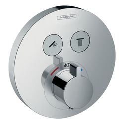 hansgrohe Shower Select S Thermostat Unterputz Chrom für 2 Verbraucher... HANSGROHE-15743000 4011097741345 (Abb. 1)