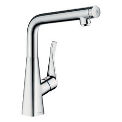 hansgrohe Metris Select M71 Einhebel-Küchenmischer 320mm 8l/min Chrom, 1jet... HANSGROHE-14883000 4011097748559 (Abb. 1)