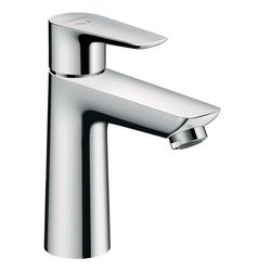 Hansgrohe Talis E Einhebel-Waschtischmischer 110mm, CoolStart mit Zugstangen-Ablauf... HANSGROHE-71792000 4059625807392 (Abb. 1)