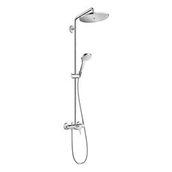 hansgrohe Croma Select S Showerpipe 280mm 1jet 15l/min mit Einhebelmischer, Chrom... HANSGROHE-26791000 4011097801704 (Abb. 1)