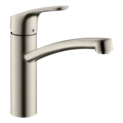 hansgrohe Focus M41 Einhebel-Küchenmischer 160mm 12l/min 1jet, Edelstahl Finish... HANSGROHE-31806800 4011097654829 (Abb. 1)