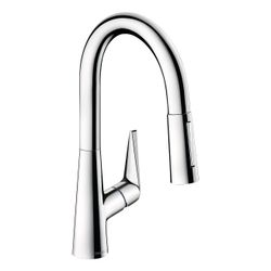 hansgrohe Talis M51, Einhebel-Küchenmischer 160mm 9l/min Chrom, 2jet Ausziehbrause... HANSGROHE-72815000 4011097823607 (Abb. 1)