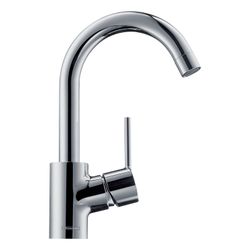 hansgrohe Talis S Einhebel-Waschtischmischer 200mm 5l/min mit Schwenkauslauf, Zugst... HANSGROHE-32070000 4011097473574 (Abb. 1)