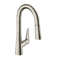 hansgrohe Talis M51, Einhebel-Küchenmischer 160mm 9l/min Edelstahl Finish, 2jet Aus... HANSGROHE-72815800 4011097823591 (Abb. 1)