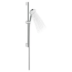 hansgrohe Crometta Brauseset 100mm Vario EcoSmart plus mit Brausestange 650mm 5,7l/... HANSGROHE-26555400 4011097791951 (Abb. 1)