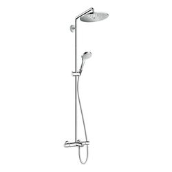 hansgrohe Croma Select S Showerpipe 280mm 1jet 19l/min mit Wannenthermostat, Chrom... HANSGROHE-26792000 4011097801698 (Abb. 1)