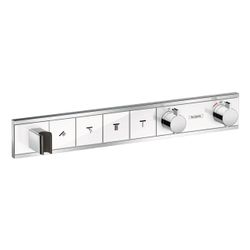 hansgrohe RainSelect Thermostat Unterputz Weiß/Chrom für 4 Verbraucher mit integrie... HANSGROHE-15357400 4059625033951 (Abb. 1)